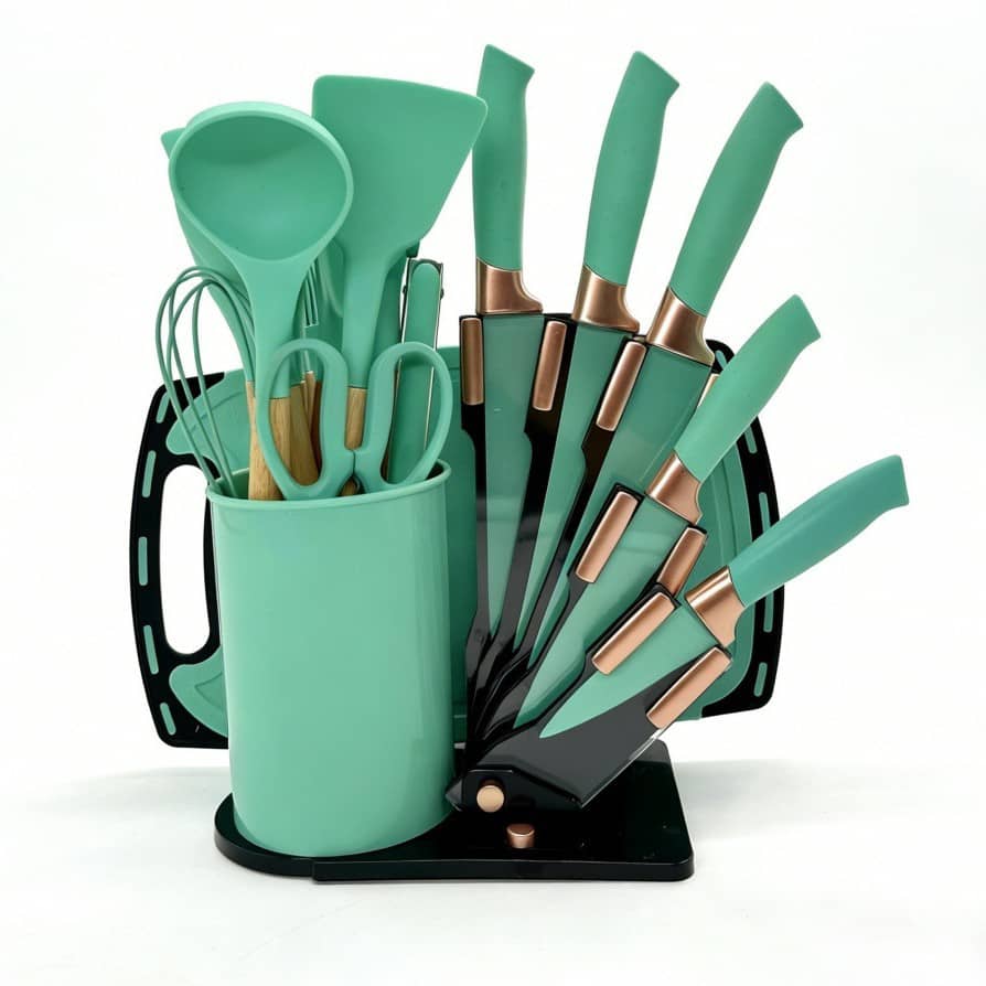 19 Pieces Non-stick Spoon Set