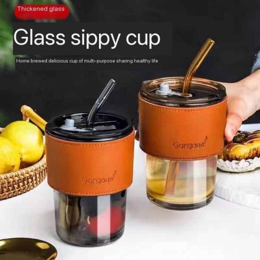 Glass Sippy Cup