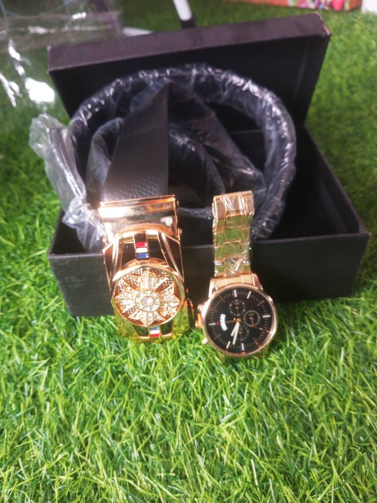 Belt and Watch Set