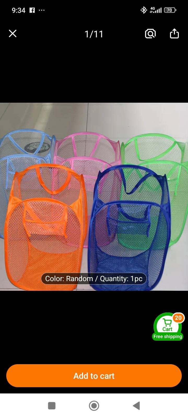 Laundry Net Basket