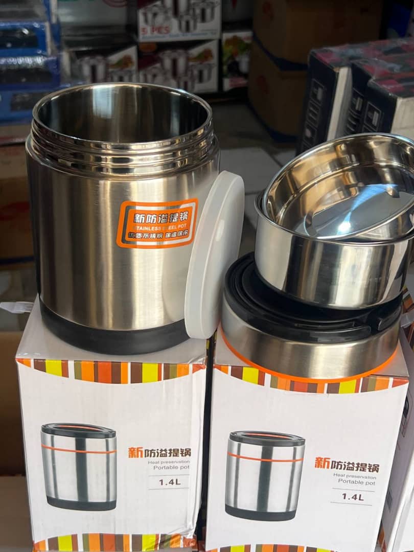 1.4 Food Flask with Two Inner