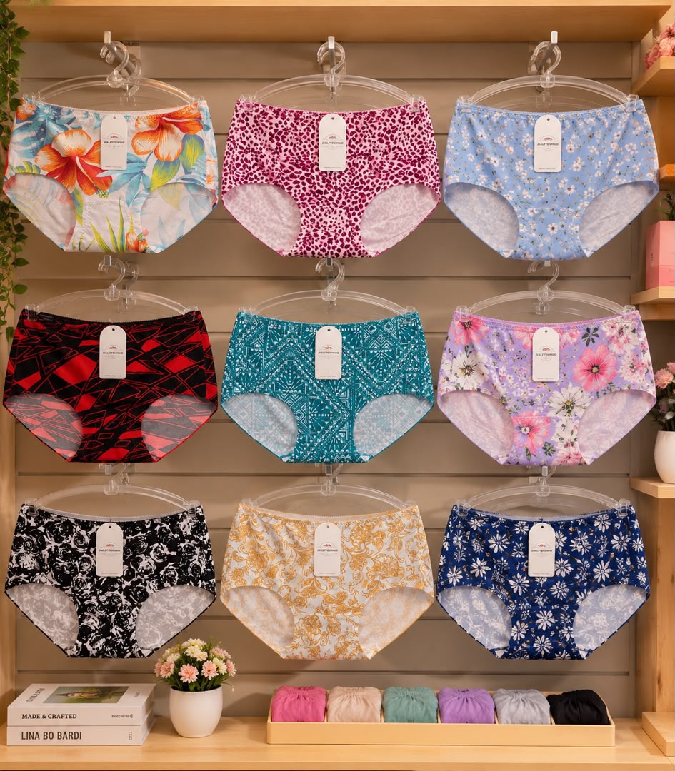 6 Pieces Flowered Pant